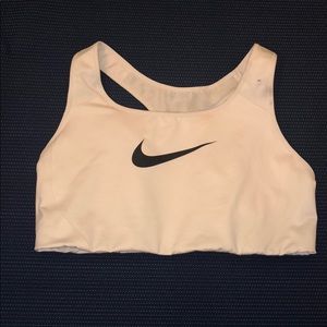 Nike Dri-Fit White Sports Bra